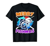 Merry Fishmas Fishing T-Shirt