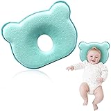 Punvot Babykissen, Kinder Kissen Kinderkopfkissen Babykopfkissen, Baby Kissen Kopfkissen Kleinkind 100% Baumwolle, Neugeborene Memory Foam Reisekissen, Weich Neck-Protecto für Kinder Bett Schlafen