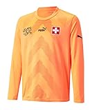 PUMA Replicas - Trikots - Nationalteams Schweiz TW-Trikot Langarm WM 2022 Kids gelb 176