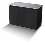 DYON Area L Bluetooth Lautsprecher Sound System, 2x20W RMS,mit hochwertiger Edelstahlausführung, schwarz