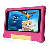 Freeski Kinder Tablet, 7 Zoll Kids Tablet, Android 11 Tablet Kid, HD-Display, 2GB+32GB, Quad Core, Kidoz Vorinstalliert, WiFi, Bluetooth, kindgerechte Hülle