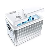 Mobicool MQ40A AC/DC - Tragbare elektrische Alu-Kühlbox, 39 Liter, UK-Version