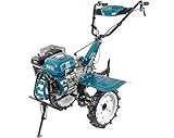 Könner & Söhnen KS 7HP-1050G Benzin Bodenhacke mit Direktantrieb,gartenfräse, geschmiedete Säbelfräsen,2 Vorwärtsgänge, Rückwärtsgang, ≤108 cm Arbeitsbreite, ≤ 35 Arbeitstiefe,7.0 PS Kultivator