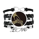 DIYthinker Culture Religion Handschal-Armband, Liebesaccessoire, gedrehtes Leder, Strickseil, Geschenk