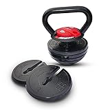 RPM Power Einstellbar Gewichte - Einzelne verstellbare Gewichte - Ideal für Heimtraining, Krafttraining und Muskelaufbau für Männer und Frauen. (18kg Verstellbarer Kettlebell)