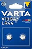 VARTA Batterien V13GA/LR44 Knopfzellen, 2 Stück, Alkaline Special, 1,5V, kindersichere Verpackung, für Spielsachen, Taschenrechner, Messgeräte