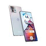 Motorola edge30 fusion Smartphone (6,55'-FHD+-Display, 50-MP-Kamera, 8/128 GB, 4400 mAh, Android 12), Aurora White, inkl. Schutzcover + KFZ-Adapter [Exklusiv bei Amazon]