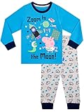 Peppa Pig Jungen Schlafanzug George Pig Blau 98