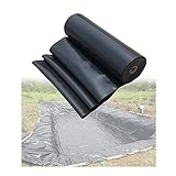 ATYUNB Teichfolie HDPE Kautschuk Teichfolien Schwarz Teichfolie Für Kleine Teiche, Fischteiche Gartenbrunnen Wasserbecken Wasserfall Proof Teiche 3x2m(Size:4x9m)