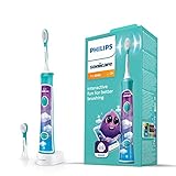 Philips Sonicare for Kids Elektrische Schallzahnbürste (Modell HX6322/04), (1er Pack)