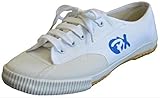 S.B.J - Sportland Segeltuchschuhe/Schuhe für Kung Fu und Wu SHU, Farbe Weiss, Gr. 38