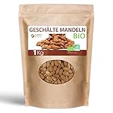 Geschälte Mandeln Bio - 1kg