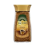 Jacobs löslicher Kaffee Gold, 200 g Instant Kaffee