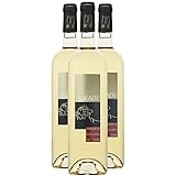 Muscat de Beaumes-de-Venise Vin Doux Naturel Weißwein 2021 - Domaine de la Pigeade süßer - g.U. - Rhonetal Frankreich - Rebsorte Muscat Petit Grain - 3x75cl