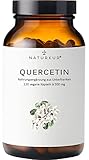 Naturkur® Quercetin 500 mg - 120 Kapseln im Apothekerglas - rein pflanzlich aus japanischem Schnurbaum, vegan, Laborgeprüft, ohne Zusatzstoffe, in Handarbeit hergestellt in Unterfranken