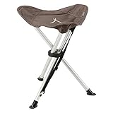 Grand Canyon 151497 SUPAI - Campingstuhl, Dreibein-Hocker faltbar - bis 100 kg - Aluminium - Falcon (braun)