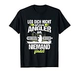 Herren Angler Geschenk-Idee fürs Fischen und Angeln, Motiv-Sprüche T-Shirt