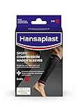 Hansaplast Sport Compression Wear Waden Sleeves, Wadenbandage zur Unterstützung der Muskulatur, Waden Kompressionsstrümpfe fördern die Muskelregenration, 1 Paar, Größe L/XL