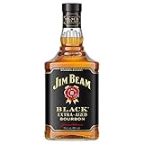 Jim Beam Black Extra-Aged Kentucky Straight Bourbon Whiskey, einzigartiges und ausbalanciertes Aroma, 43% Vol, 1 x 0,7l