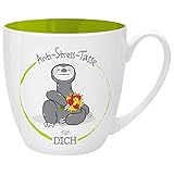 GRUSS & CO Gruss und Co 46267 Anti-Stress Tasse für Dich, 45 cl, Geschenk, Kaffeetasse, 1 Stück (1er Pack)