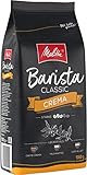 Melitta Barista Crema, Ganze Kaffeebohnen, Stärke 3, 1kg