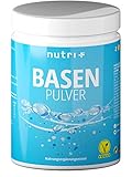 Basenpulver zum Einnehmen auf Citrat-Basis - vegan hochdosiert laktosefrei - mit Vitamin D3, Zink und Kalium - Säurebasenpulver ohne Zucker, Natrium und Zusätze