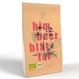 Alpaca Tea | Bio Himbeerblätter Tee 100g | nachhaltig durch Graspapier | lose getrocknete Himbeerblätter | für Schwangerschaft und Geburtsvorbereitung | plastikfrei