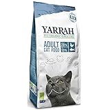 Yarrah Bio Katzentrockenfutter mit MSC Hering, 1er Pack (1 x 2.4 kg)