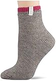 FALKE Damen Cosy Plush Alpaca Wool Thin Patterned 1 Pair Kurzsocken, Beige (Nut Melange 4770), 39-42 EU