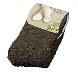 Wintersocken Damen 1 Paar Kuschelsocken mit ABS Sohle,warme Mädchen Thermosocken,Socken mit Anti Rutsch Noppen,dicke Haussocken,Frauen Flauschig Socken,Weihnachtssocken