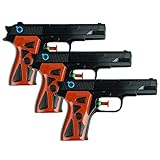 Schramm® 3er Pack Wasserpistole Agent Wasserpistolen Wasser Pistole Water Gun Watergun Wassergewehr Wassergewehre Spritzpistole