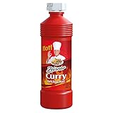 Zeisner Curry Ketchup Hot! mit erlesenen Gewürzen nachhaltig scharf| aus Grasberg bei Bremen | vegan | natürlich ohne Konservierungsstoffe, 425 ml