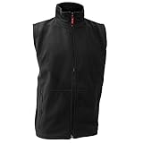 Result Active Herren Fleeceweste L,Schwarz