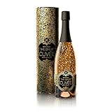 Michi Palma | The Great Cuvée Rosé Extra Dry (1 x 0.75 l) | Mit 23 Karat reinem Blattgold und edler Geschenkverpackung