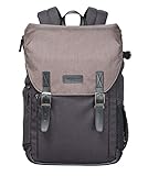 Cullmann 91731 Bristol Daypack 600+, braun, Kamerarucksack Vintage mit Tablet-Fach, 280x230x150mm