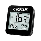 CYCPLUS GPS Fahrradcomputer Drahtlose Fahrradtacho Radcomputer IPX6 Wasserdichter Kilometerzähler GPS-Tachometer Radfahren-G1