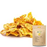 Pergamo Getrocknete Ananasstückche 2KG/ 100% Natur Trockenfrüchte/ Getrocknete Ananas/ Ohne Zuckerzusatz / Premium Geschälte Apfel Chips