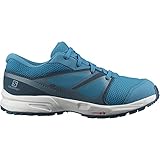 Salomon Sense Climasalomon™ Waterproof (wasserdicht) Kinder Trailrunning-Schuhe, Blau (Barrier Reef/White/Legion Blue), 26 EU