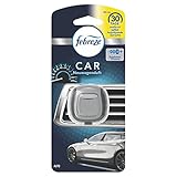 Febreze Auto Lufterfrischer (2 ml) Neuwagenduft, Starterset, entfernt Gerüche im Auto (Verpackung kann variieren)