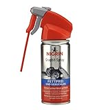 NIGRIN Graphit Spray, fettfrei und geruchslos, schmiert optimal Metall auf Metall, 100 ml