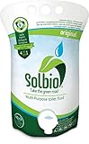 Solbio Original DIE Nr. 1 Bewertete 4in1 Natürliche Sanitärflüssigkeit. 40 Dosierungen. Sanitärzusatz Für Campingtoilette, Mobile Toilettensysteme, Chemietoilette und Kassettentoilette. Zusatz Für Fäkalientank, Abfalltank. Tank Cleaner, Freshener auch Für Abwassertank. Rinse Für Spülwassertank, Herrlicher Duft. Funktioniert Wirklich.