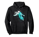 Splash Art Wintersport Snowboarder Snowboarder Pullover Hoodie