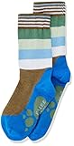 FALKE Kinder Socken Active Fox, Baumwolle, 1 Paar, Grün (Shire Green 7705), 35-38