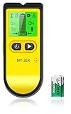 Leitungssucher Wand Scanner Detektor Ortungsgerät - 5 in 1 Multifunktional Stud Finder Metalldetektor mit HD LCD-Anzeige, Leitungsfinder für Holzbolzen, Stromleitung Metall