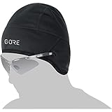 GORE Wear Winddichte Herren Fahrrad-Mütze, M WINDSTOPPER Thermo Beanie, Größe: 60-64/L, Farbe: Schwarz, 100391