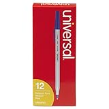 Universal Wirtschaft Kugelschreiber Stick auf Öl-basierende Pen, Blue Ink, Medium, Dozen