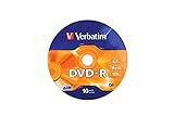 Verbatim 43729' DVD-R 4,7GB 16x 10er Wrap Spindel Silber