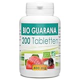 Bio Guarana 400mg - 200 Tabletten