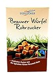 Südzucker Brauner Würfel Rohrzucker Fair Trade, 10er Pack (10x500 g)