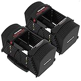 PowerBlock PRO EXP 1 - 32 kg Verstellbare Kurzhanteln Professionell Verstellbare Hanteln Power Block hanteln Fitness Studio Qualität - Stufe 1 2